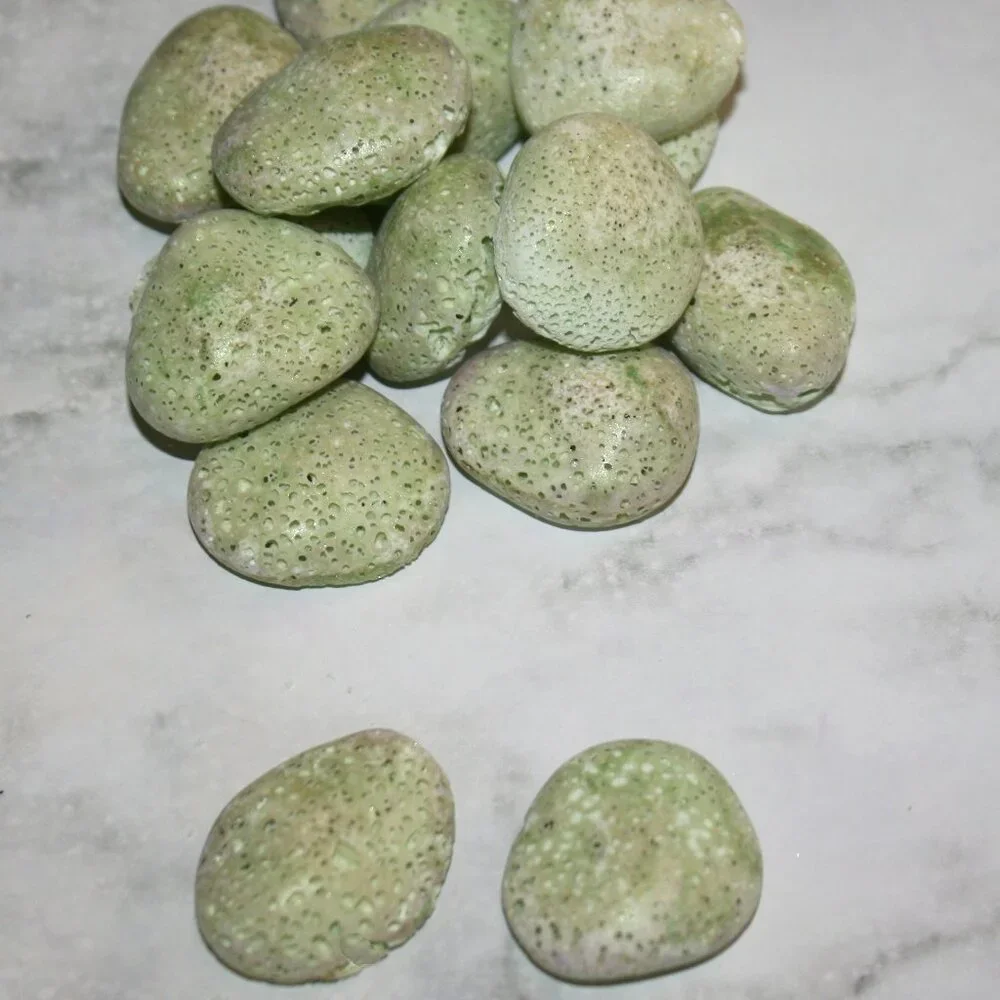 HAND CRAFTED 2 Patchouli Aroma Stones Aromatherapy Essential Oil Diffuser Pair